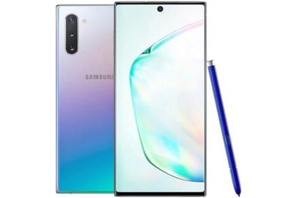 Smartfon Samsung Galaxy Note 10 srebrny 6.28" 8.0GB/256.0GB