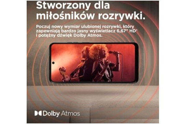 Smartfon Motorola moto g05 czerwony 6.67" 4.0GB/64.0GB