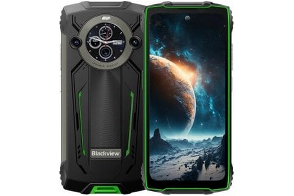 Smartfon Blackview Bv8200 czarno-zielony 6.50" 12.0GB/256.0GB