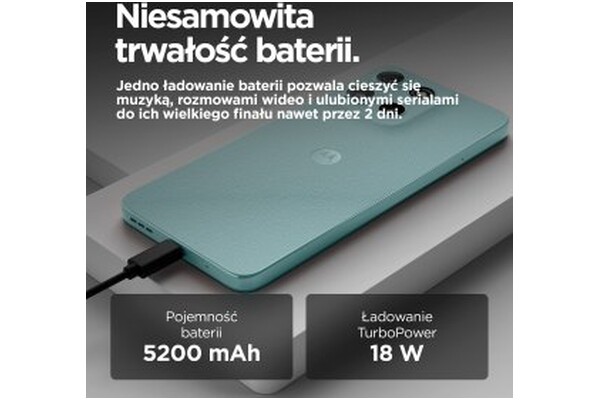 Smartfon Motorola moto g15 niebieski 6.78" 8.0GB/128.0GB
