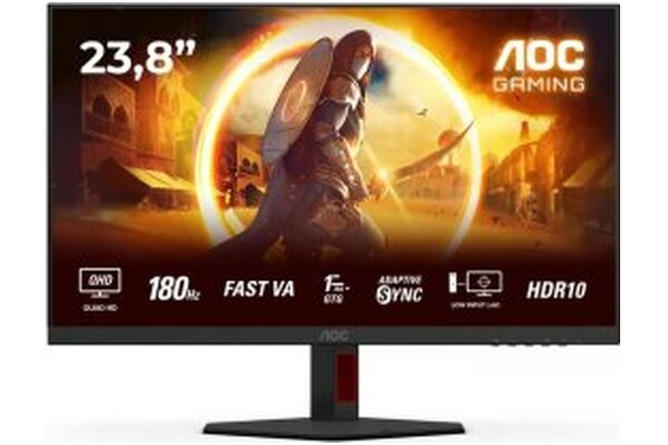 Monitor 23.8" AOC Q24G4RE czarny