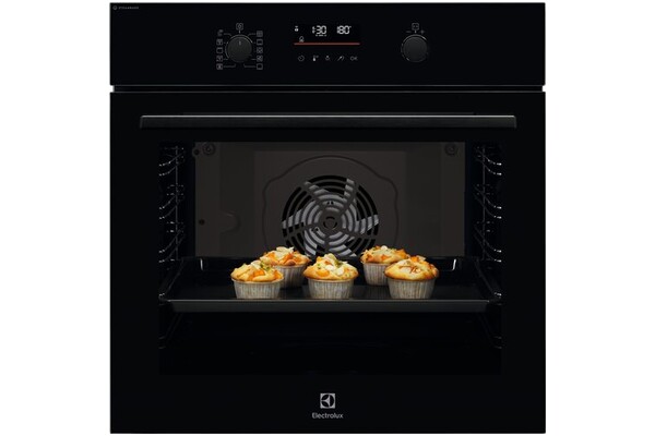 Piekarnik do zabudowy Electrolux LOD6F77WZ SteamBake elektryczny Parowy czarny