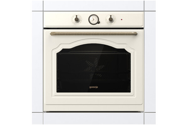 Piekarnik do zabudowy Gorenje Classico elektryczny Parowy beżowy