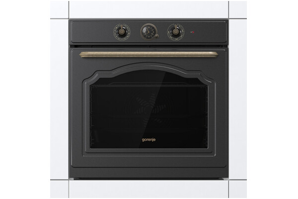 Piekarnik do zabudowy Gorenje Classico elektryczny Parowy czarny