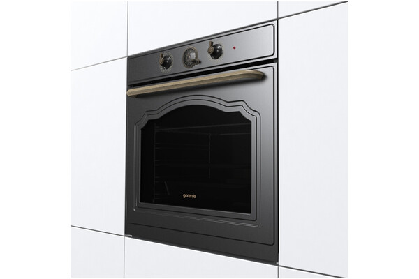 Piekarnik do zabudowy Gorenje Classico elektryczny Parowy czarny