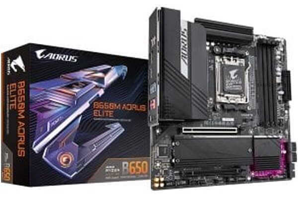 Płyta główna GIGABYTE B650M Aorus Elite Socket AM5 AMD B650 DDR5 microATX
