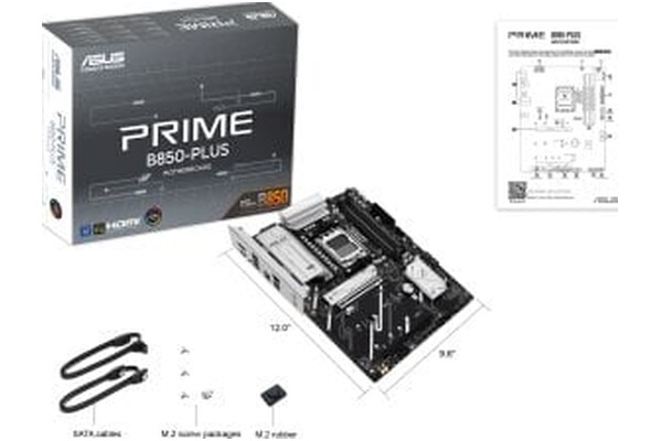 Płyta główna ASUS B850 Plus Prime Socket AM5 AMD B850 DDR5 ATX