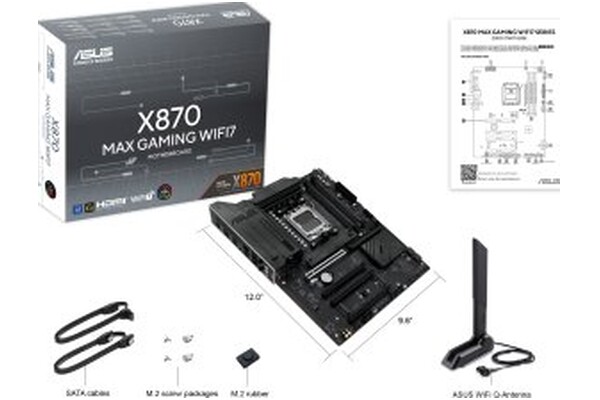 Płyta główna ASUS X870 Socket AM5 AMD X870 DDR5 ATX