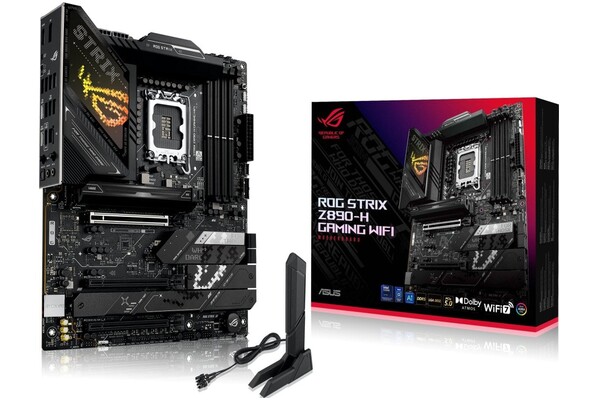 Płyta główna ASUS Z890-H Rog Strix Gaming WiFi Socket 1851 Intel Z890 DDR5 ATX