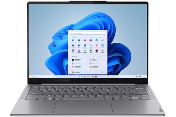Laptop Lenovo Yoga Slim 7 14.0" Intel Core Ultra 5 125H Intel Arc 16GB 512GB SSD M.2 Windows 11 Home szary