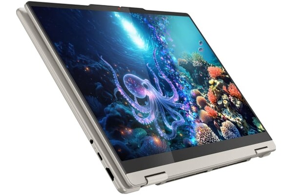 Laptop Lenovo Yoga 7 14.0" AMD Ryzen AI 5 340 340 AMD Radeon 840M 16GB 512GB SSD M.2 Windows 11 Home srebrny