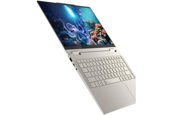 Laptop Lenovo Yoga 7 14.0" AMD Ryzen AI 5 340 340 AMD Radeon 840M 16GB 512GB SSD M.2 Windows 11 Home srebrny