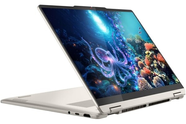 Laptop Lenovo Yoga 7 14.0" AMD Ryzen AI 5 340 340 AMD Radeon 840M 16GB 512GB SSD M.2 Windows 11 Home srebrny