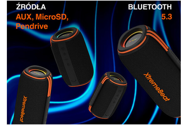 głośnik Bluetooth Tracer Pro czarny