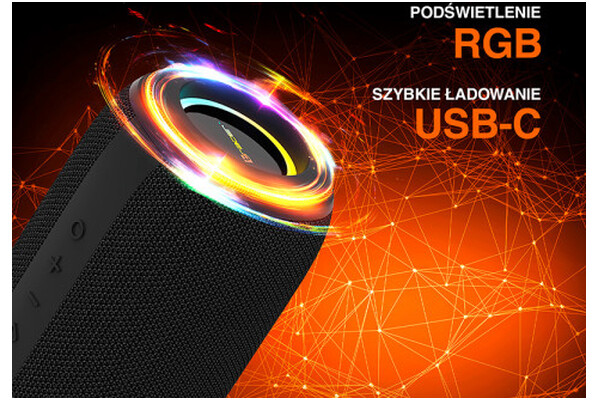 głośnik Bluetooth Tracer Pro czarny