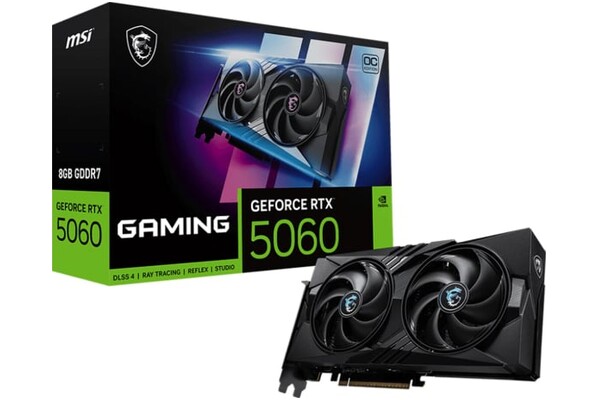 Karta graficzna MSI RTX 5060 Gaming OC 8GB GDDR7