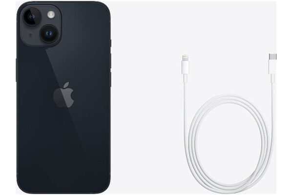 Smartfon Apple iPhone 14 5G czarny 6.10" 6.0GB/128.0GB