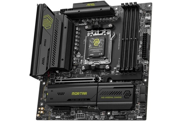 Płyta główna MSI B850M MAG Mortar WiFi Socket AM5 AMD B850 DDR5 miniATX