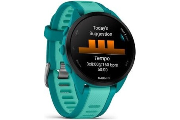 Smartwatch Garmin Forerunner 165 Music 1.20" niebieski