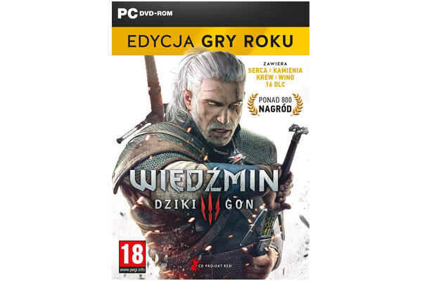 Wiedźmin 3 Dziki Gon Edycja Gry Roku PC