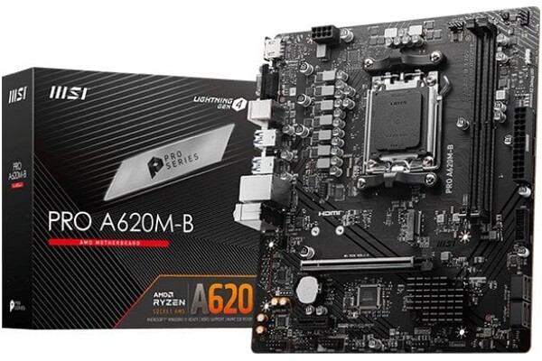 Płyta główna MSI A620M-B Pro Socket AM5 AMD A620 DDR5 microATX