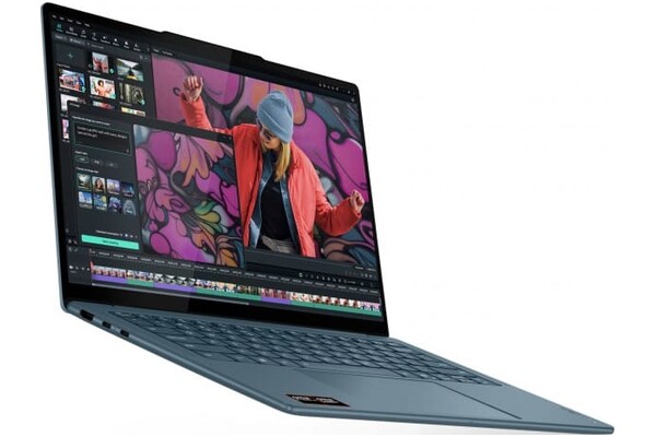 Laptop Lenovo Yoga Slim 7 14.0" AMD Ryzen AI 5 340 AMD Radeon 840M 16GB 512GB SSD Windows 11 Home niebieski