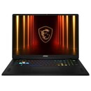 Laptop MSI Vector A18 18.0" AMD Ryzen 9 9955HX NVIDIA GeForce RTX 5070 Ti 32GB 1TB SSD M.2 Windows 11 Home czarno-szary