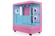Obudowa PC Thermaltake 27 View TG Midi Tower różowy