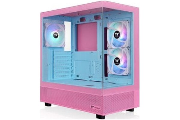 Obudowa PC Thermaltake 27 View TG Midi Tower różowy