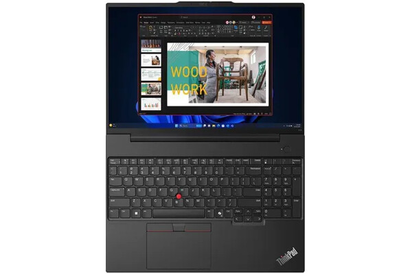 Laptop Lenovo ThinkPad E16 16.0" Intel Core Ultra 5 125U Zintegrowana 16GB 512GB SSD M.2 Windows 11 Professional czarny