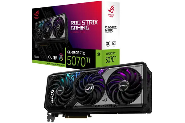Karta graficzna ASUS RTX 5070 Ti ROG Strix OC 16GB GDDR7