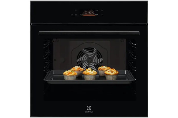 Piekarnik do zabudowy Electrolux LOE8F38Z SteamBake elektryczny czarny