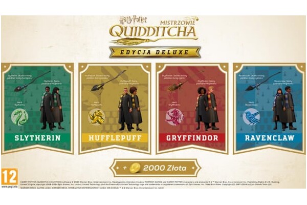 Harry Potter Mistrzowie Quidditcha Edycja Deluxe Xbox (One/Series X)