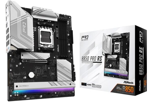 Płyta główna ASrock B850 Pro RS Socket AM5 AMD B850 ATX