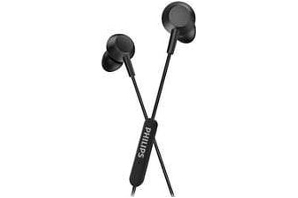 Słuchawki Philips TAE5008BK00 Douszne Przewodowe czarny