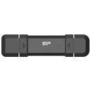 Dysk zewnętrzny SSD Silicon Power DS72 500GB czarny