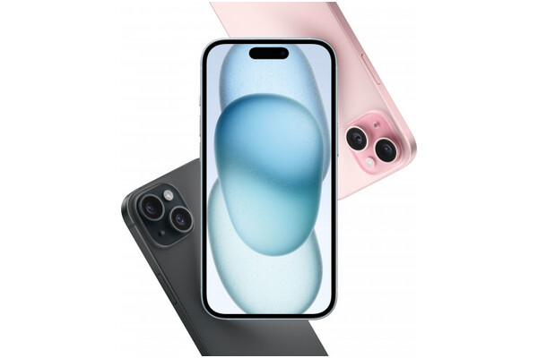 Smartfon Apple iPhone 15 Plus czarny 6.70" 128.0GB