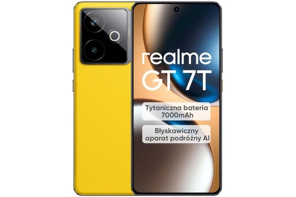 Smartfon realme GT żółty 6.80" 12.0GB/512.0GB