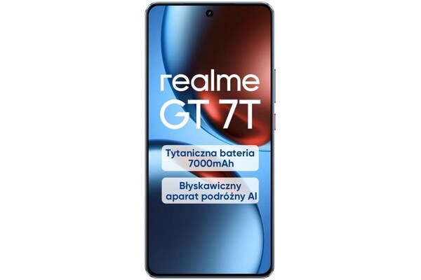 Smartfon realme GT niebieski 6.80" 12.0GB/512.0GB