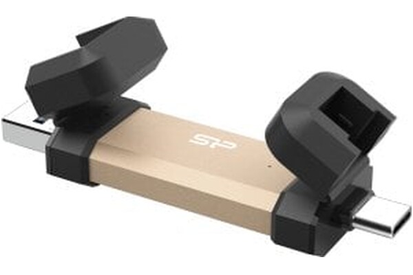 Dysk zewnętrzny SSD Silicon Power DS72 500GB złoty