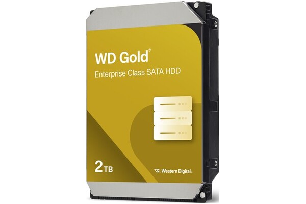 Dysk wewnętrzny WD Gold HDD SATA (3.5") 2TB