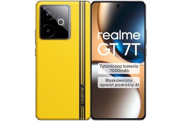 Smartfon realme GT żółty 6.80" 12.0GB/256.0GB