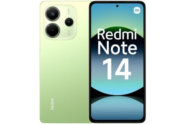 Smartfon Xiaomi Redmi Note 14 zielony 6.67" 6.0GB/128.0GB
