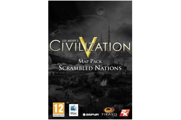 MAC Sid Meiers Civilization V Scrambled Nations Mac