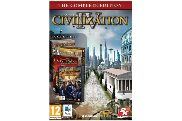MAC Sid Meiers Civilization IV The Edycja Kompletna Mac