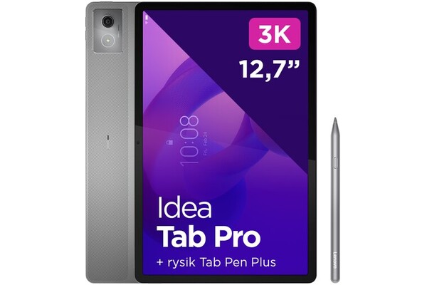 Tablet Lenovo TB373FU 12.70" MediaTek Dimensity 8300 8.0GB/128GB, WiFi, szary