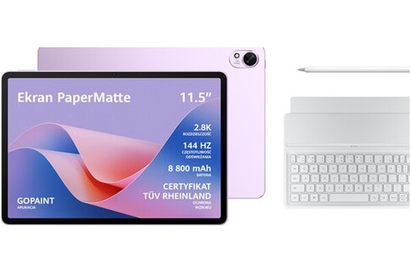 Tablet Huawei MatePad 11 11.50" HiSilicon Kirin 9000WE 8.0GB/256GB, WiFi, fioletowy + Klawiatura