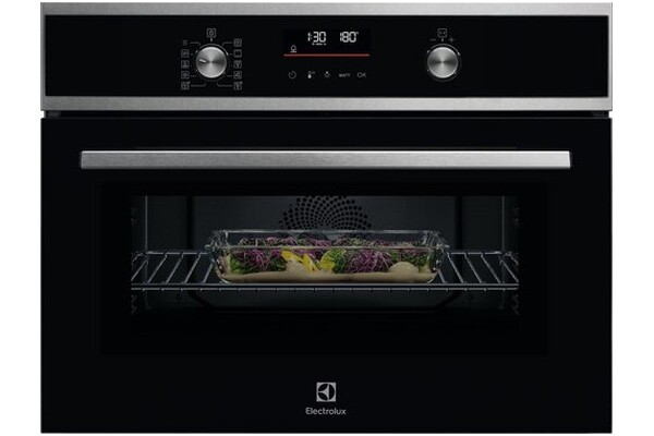 Piekarnik do zabudowy Electrolux COMBIQUICK600EVL6E49X CombiQuick elektryczny Z mikrofalą Stalowy