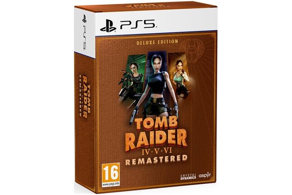 Tomb Raider IV VI Remastered Starring Lara Croft PlayStation 5