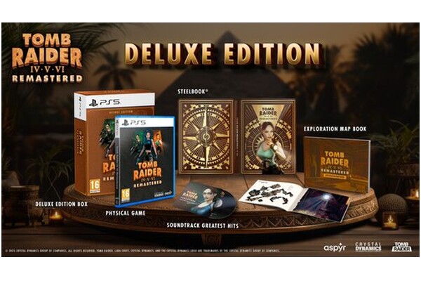 Tomb Raider IV VI Remastered Starring Lara Croft PlayStation 5